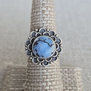 Golden Hills Turquoise Sterling Silver Ring